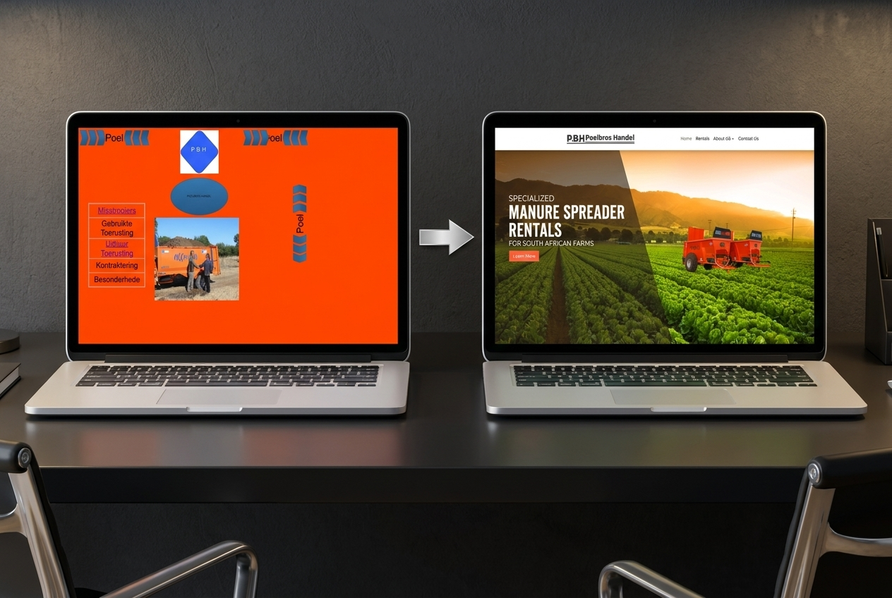 Poelbros Handel Rebrand